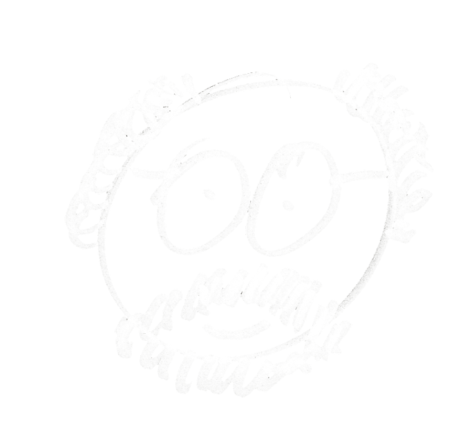 KW scribble white
